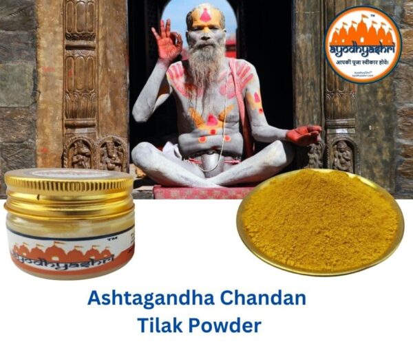 Ashtagandha Chandan Powder Original and Vibhooti Bhasama Kashi Combo-2x200 Pack Gram - Image 3