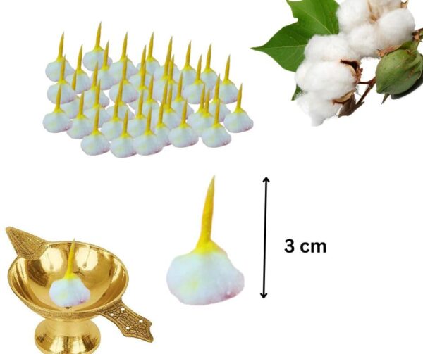 round chandan wicks