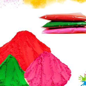 Holi Color Pack-Assorted Vibrant Gulal- 3,100gm