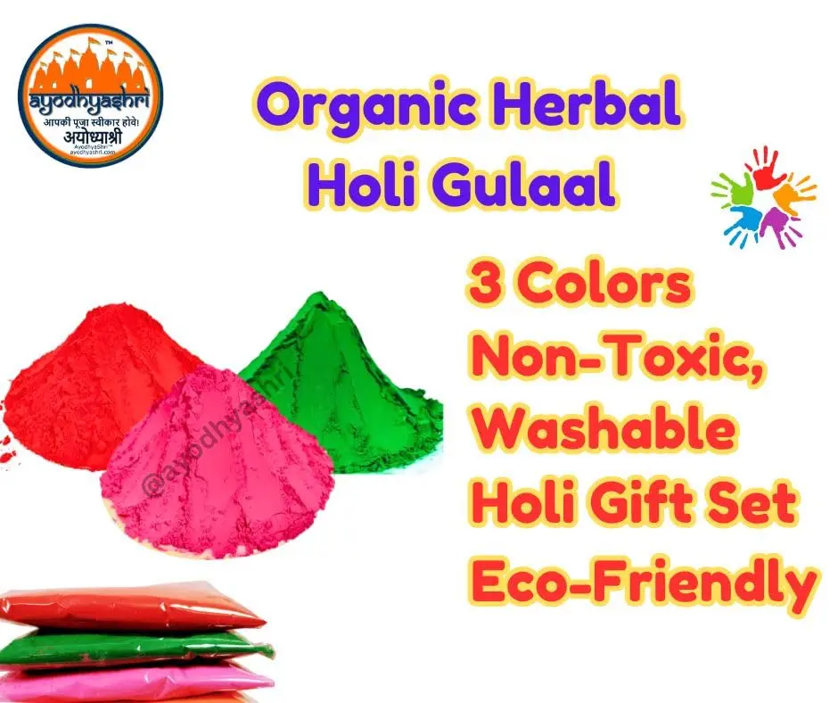 Holi Color Pack-Assorted Vibrant Gulal- 3,100gm - Image 2