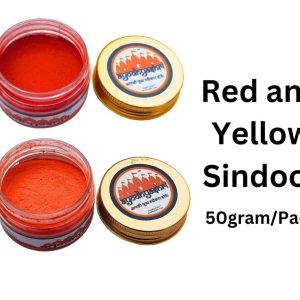 Red and Orange Sindoor Powder