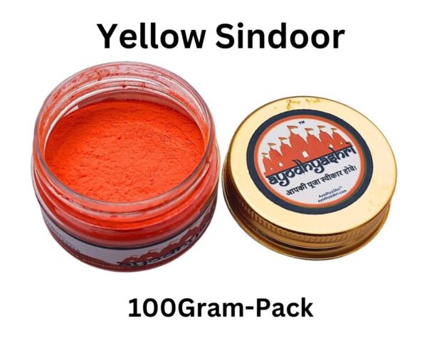 Orange Sindoor Powder (100g Pack)