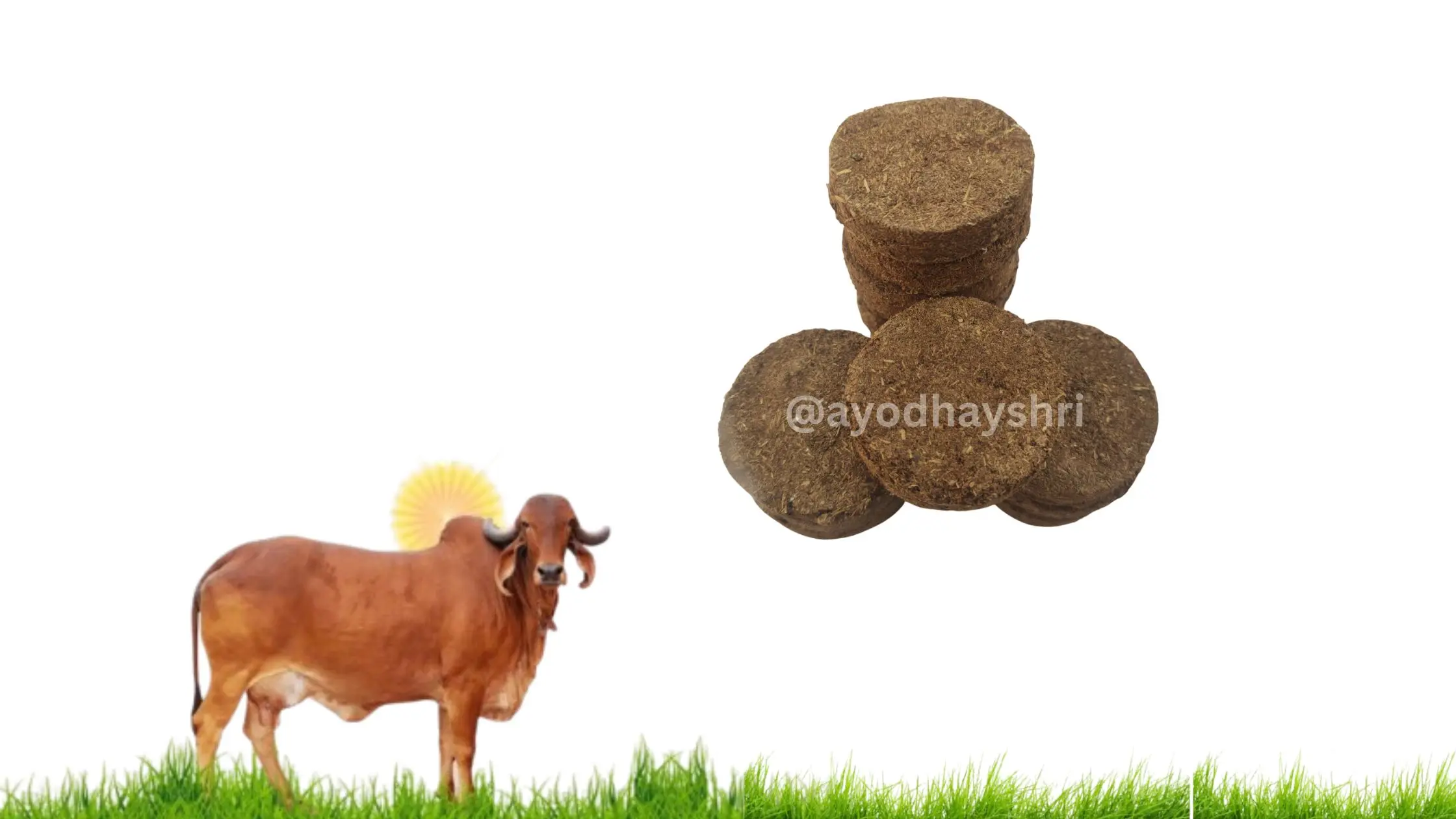 Cow Dung Cakes