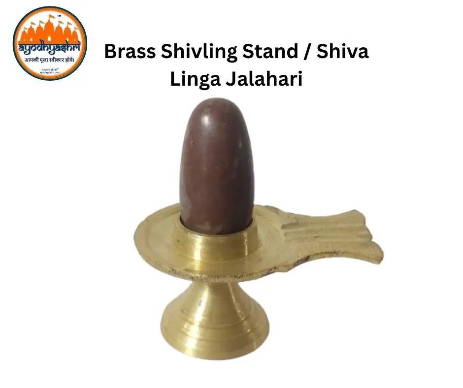 Brass shivling stand shiva linga jalahari