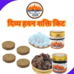 Divya Hawan Shakti Kit – Guggul, Camphor & Cow Dung Cakes