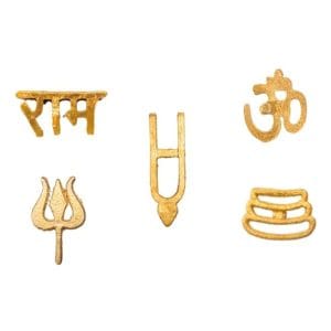 5 Metal Tilak Stamp