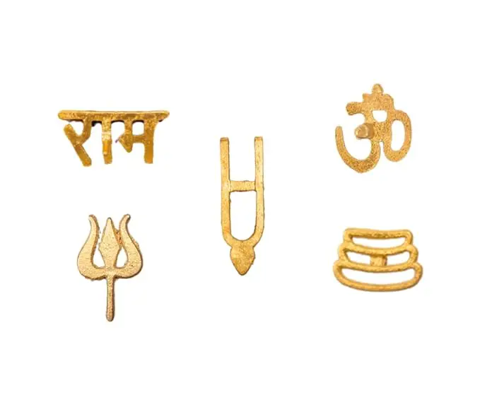 5 Metal Tilak Stamp