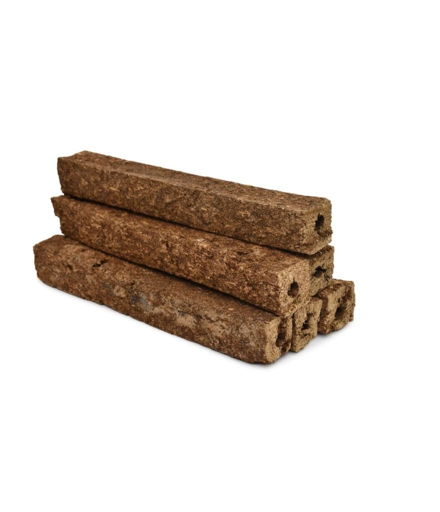 10 PCS Natural Cow Dung Hawan Lakdi