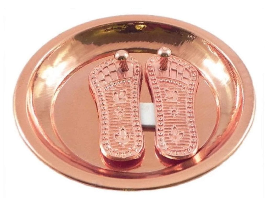 Charan Paduka Plate Ayodhyashri