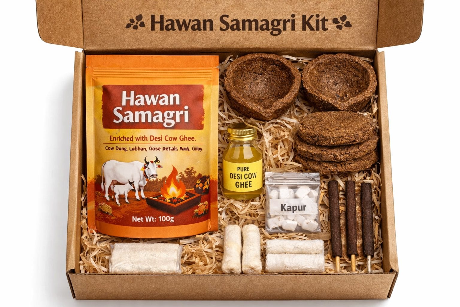 Shuddh Gau Hawan & Yagya Kit