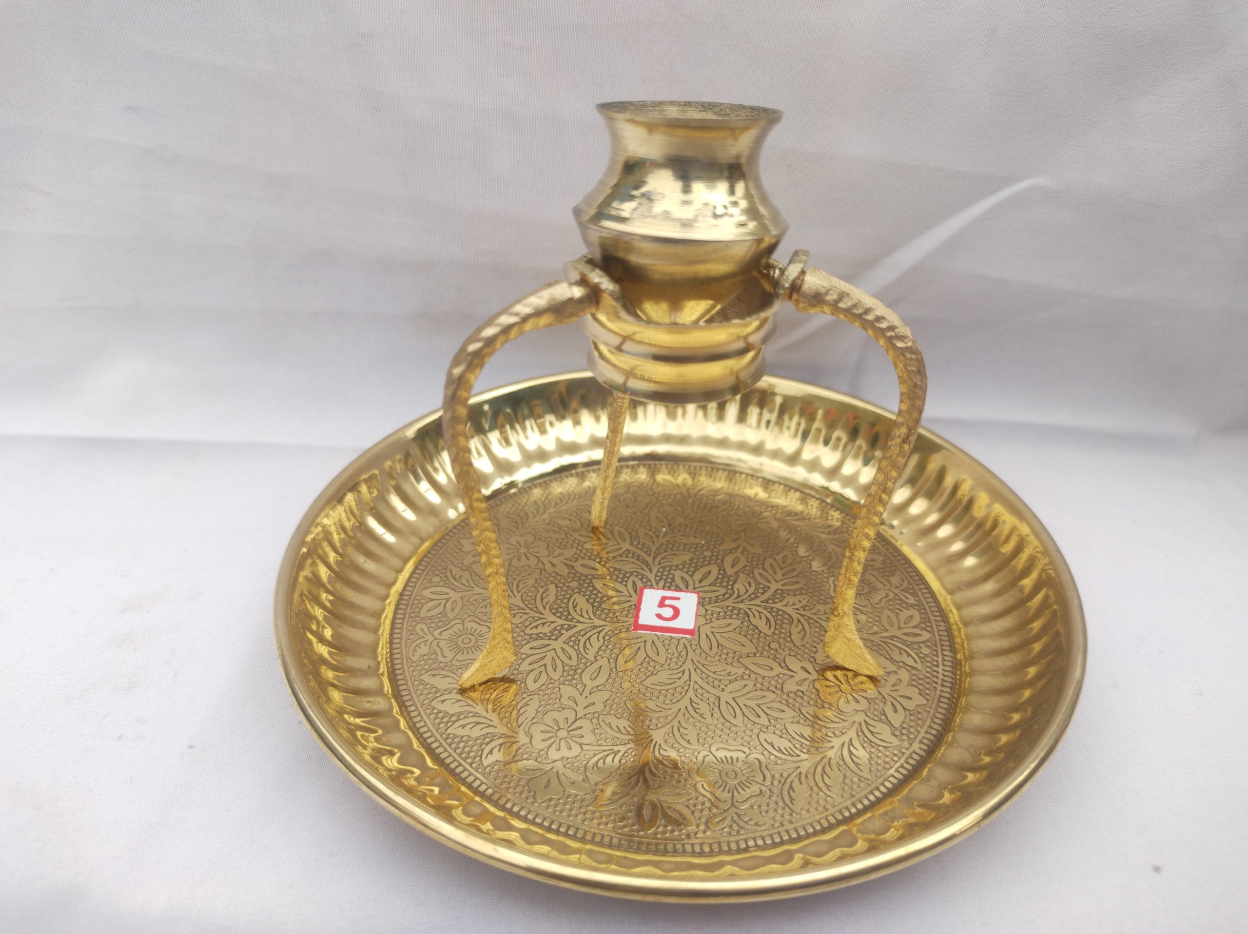Traditional Brass Jalabhishekam Set for Shivling-Ayodhyashri