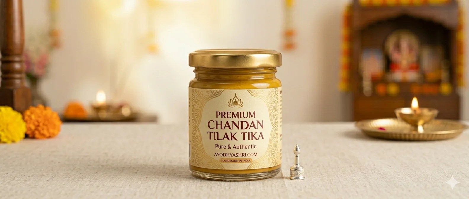 Premium chandan tilak tika ayodhashri