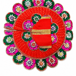 Janmashtami Special Fancy Dress for Bal Gopal 4 No-8inch Red Colour