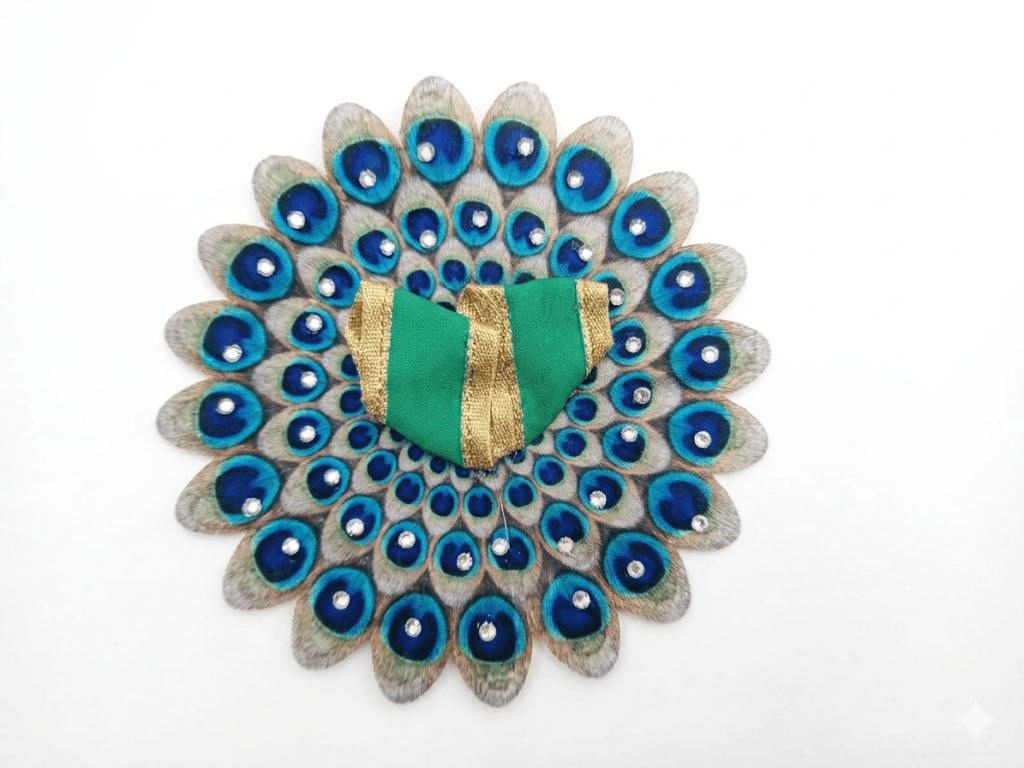 Traditional Laddu Gopal Poshak for Janmashtami 2026 1no-5inch Green
